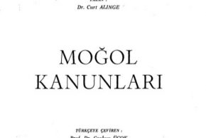 Curt Alinge - Moğol Kanunları
