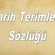 Tarihi Terimler